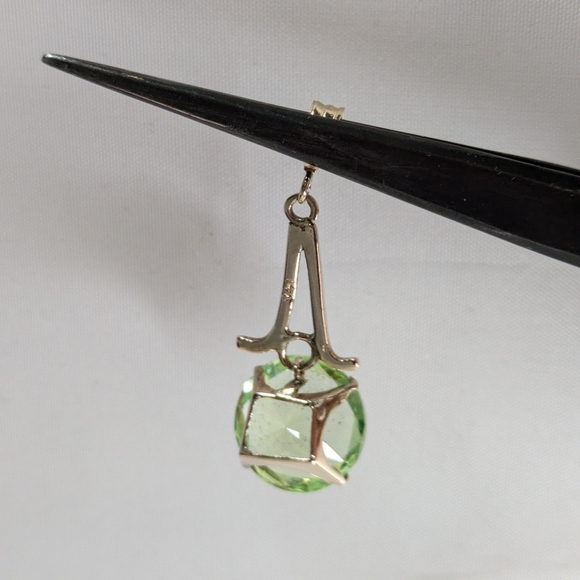 SOLD 14k Neon Spinel Pendant - Picture 3 of 9